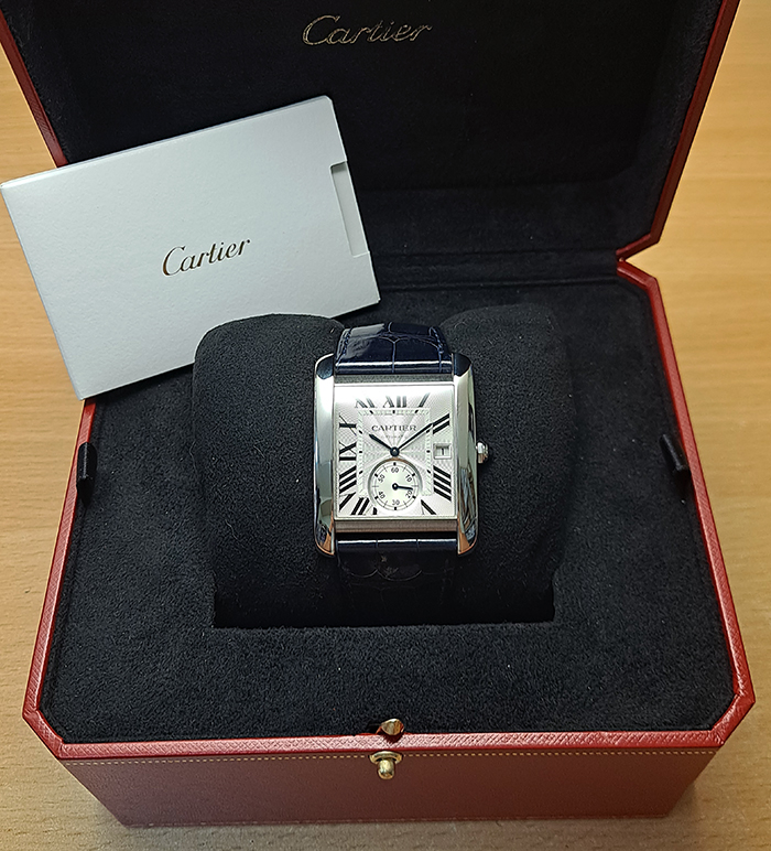 XL Cartier Tank MC Wristwatch Ref. W5330003